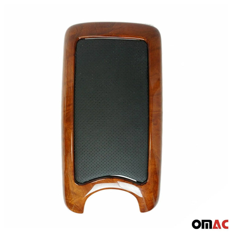 2002-2009 Mercedes CLK Class C209 Armrest Box Lid Cover Wood Walnut 1Pc