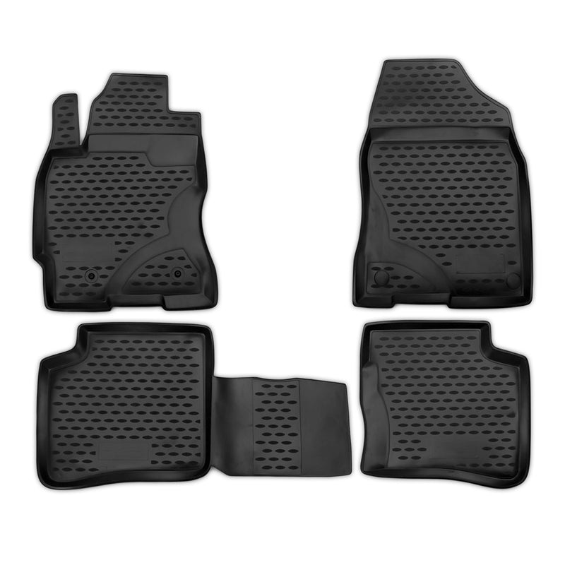 2003-2009 Toyota Prius Floor Mats Liners Full Set All Weather Black