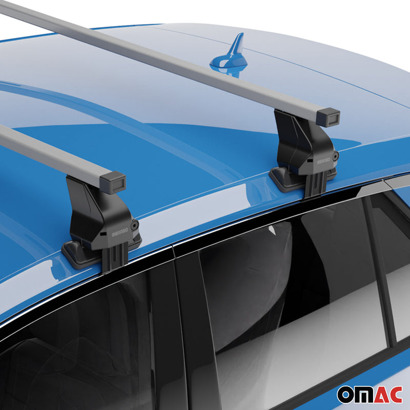 Smooth Roof Racks Cross Bars Luggage Carrier for Audi A4 B6 B7 Sedan 2001-2008