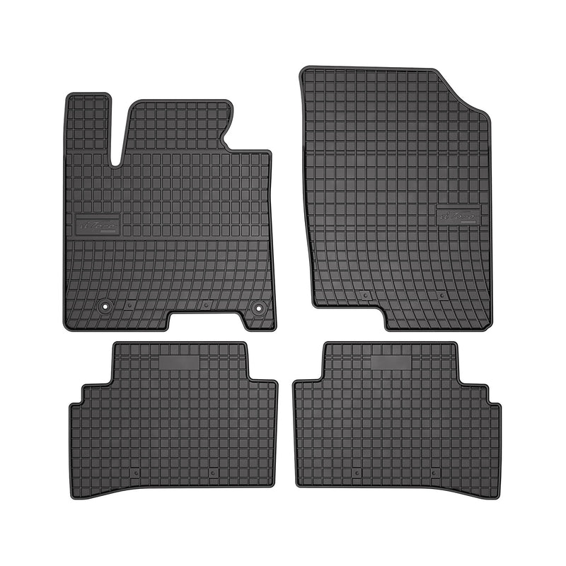 2022-2024 Hyundai Tucson Floor Mats Liners Full Set All Weather Rubber Black