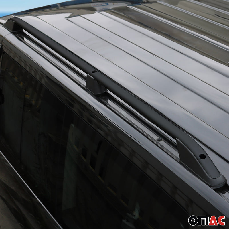 2012-2018 Opel Combo Roof Rack Rails Side Rails Black