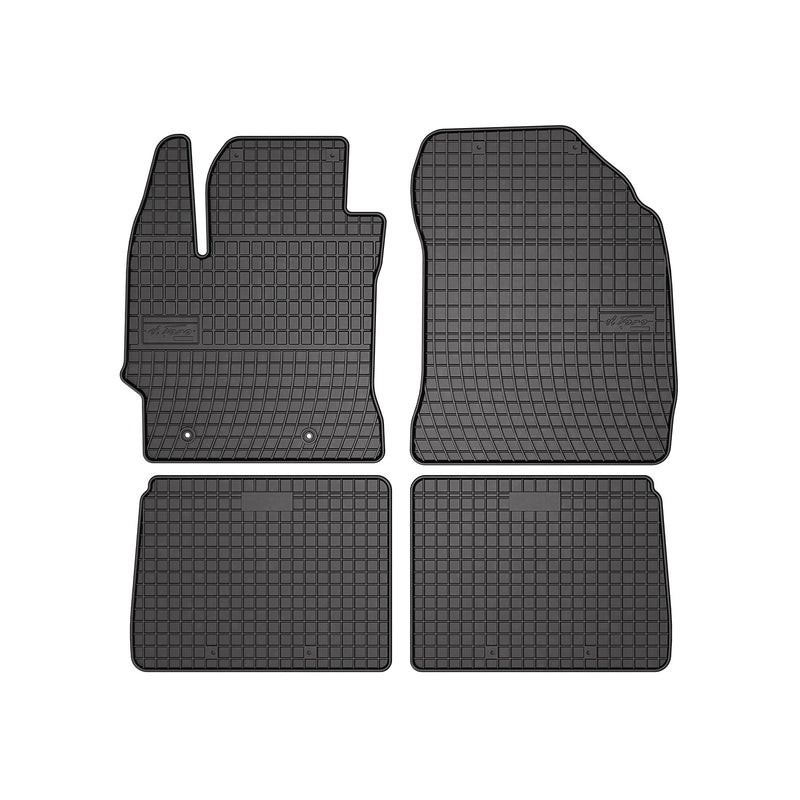 2014-2019 Toyota Corolla Floor Mats Liners Full Set All Weather Rubber Black