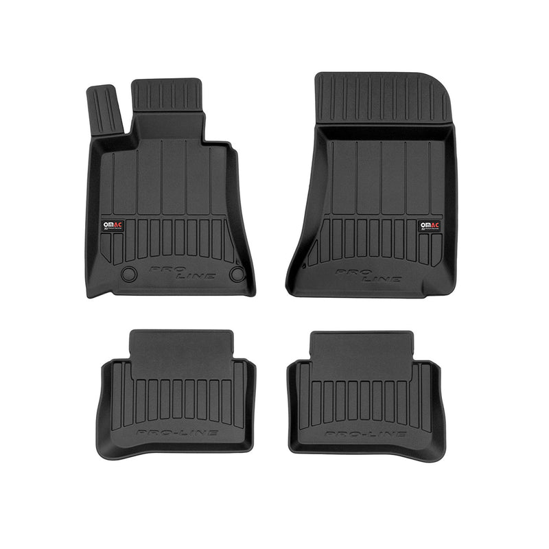 2012-2018 Mercedes CLS Class C218 Premium Floor Mats Liners Full Set All Weather Heavy Duty Black