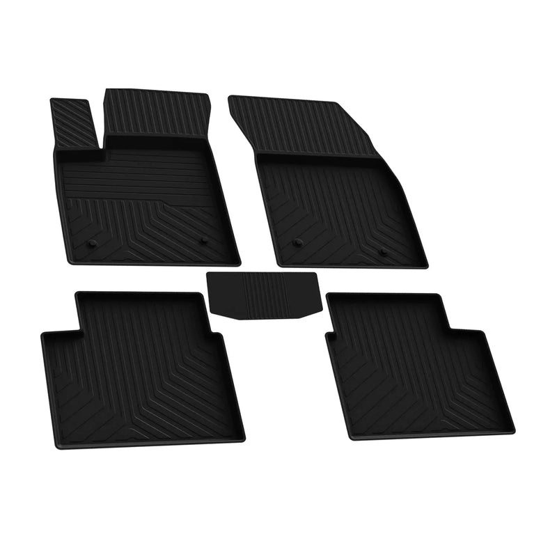 2019-2024 Ford Focus Floor Mats Liners Full Set All Weather Black