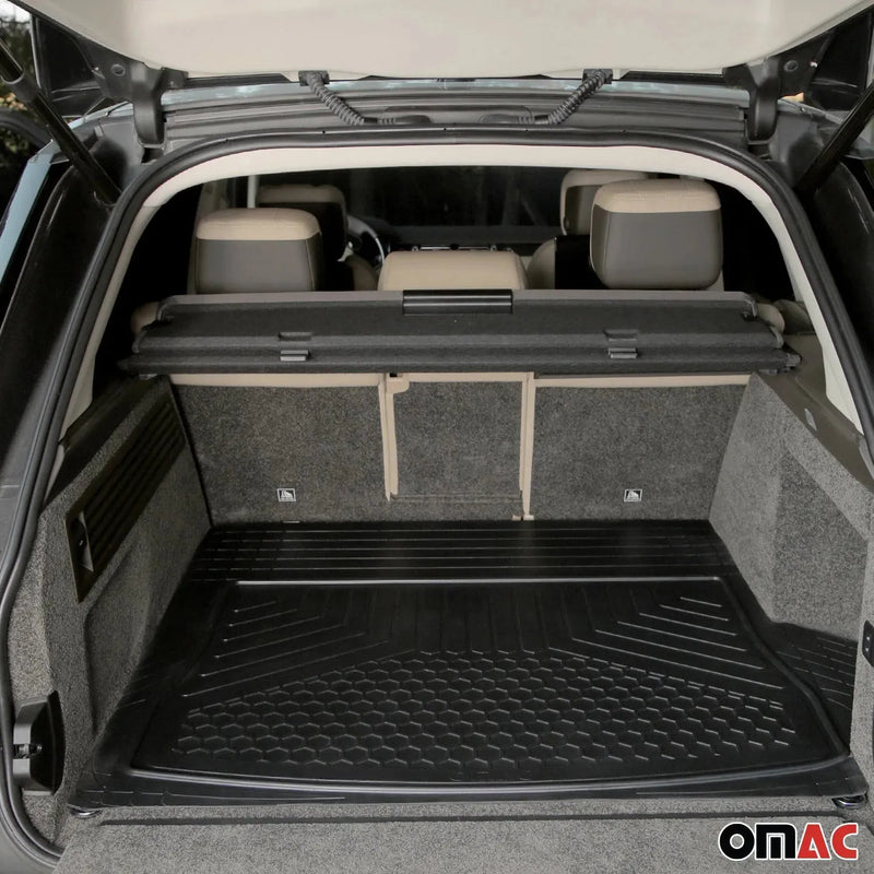 OMAC All Weather Semi Custom Fit Cargo Trunk Floor Mat Liner Car SUV Truck