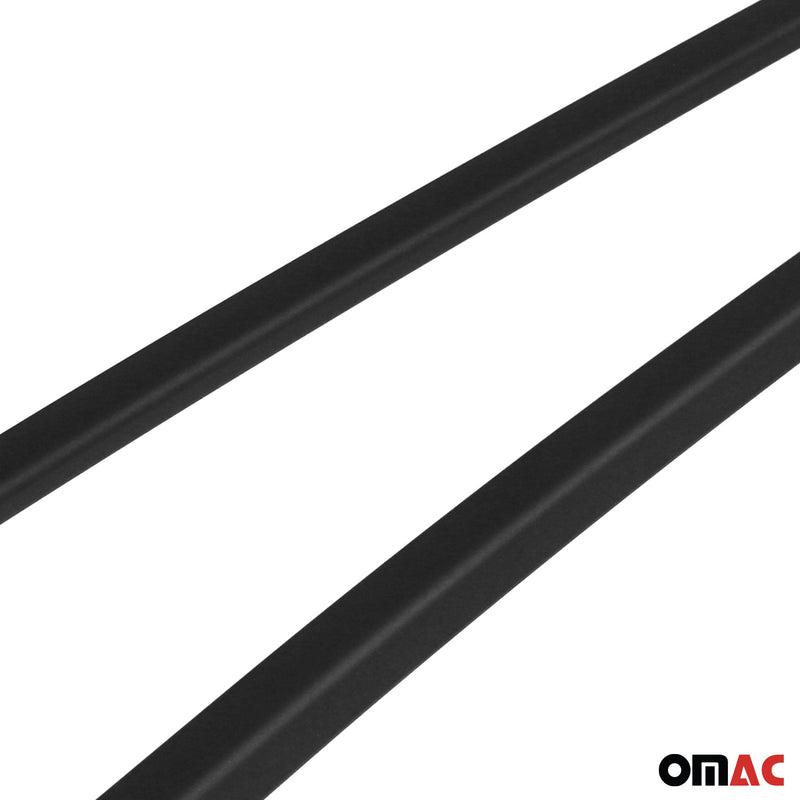 2007-2014 Nissan Qashqai Roof Rack Rails Side Rails Black