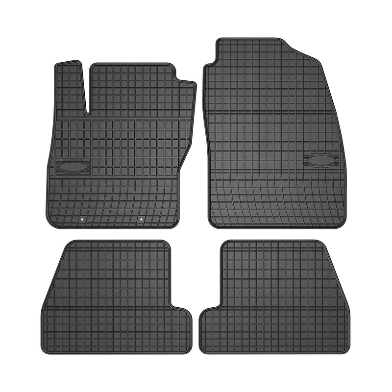 2008-2011 Ford Focus Floor Mats Liners Full Set All Weather Rubber Black