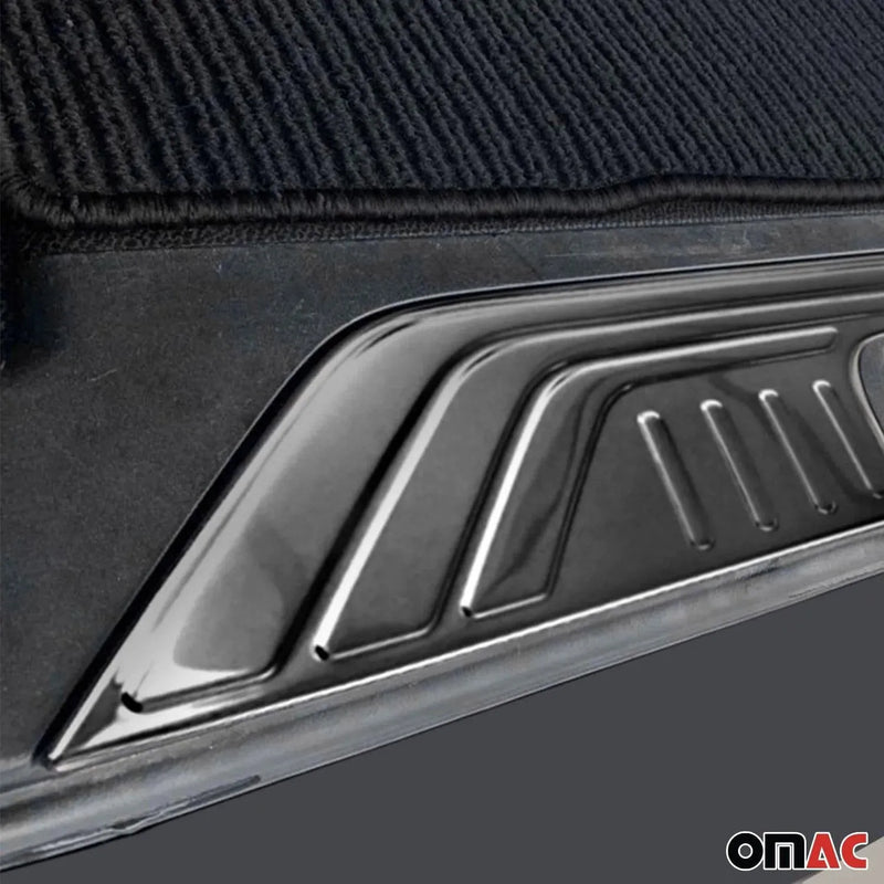 Trunk Sill Cover Bumper Guard Protector for Mercedes Metris 2016-2024 Steel Dark - OMAC USA