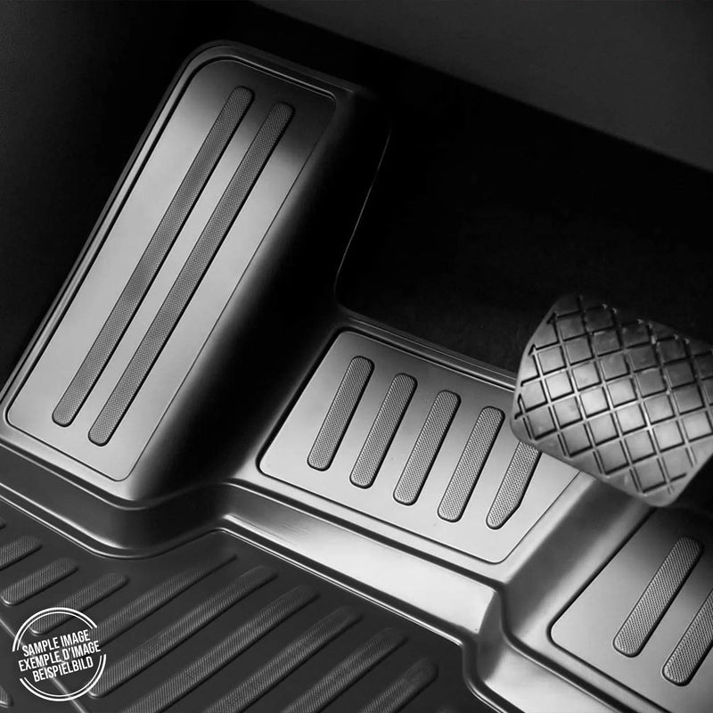 2010-2014 VW Golf Mk6 Wagon Floor Mats Liners Full Set All Weather Black