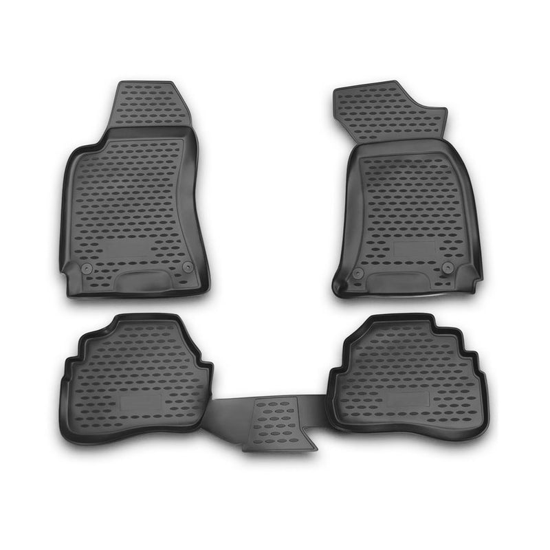 1998-2001 VW Passat B5 Floor Mats Liners Full Set All Weather Black