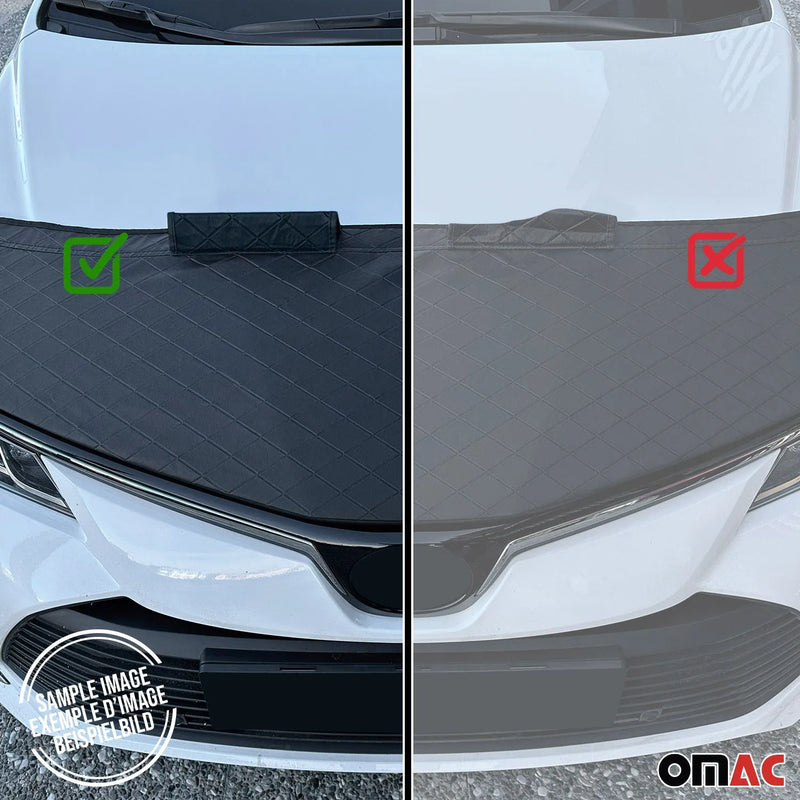 2015-2018 RAM ProMaster City Car Bonnet Mask Hood Bra Diamond Black