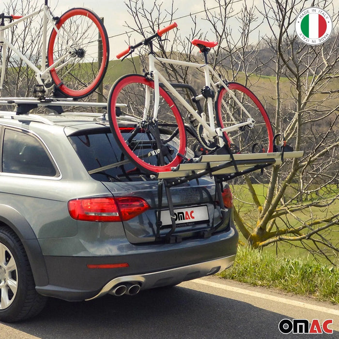 2 Bike Rack Rear Hitch Mount Folding Bicycle Carrier Car SUV Sedan Hatchback