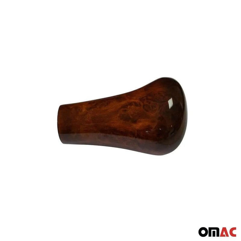 Gear Shift Knob for BMW E34 E39 E60 E36 E46 E90 E87 Z1 Z4 X5 Walnut w/out Emblem - OMAC USA