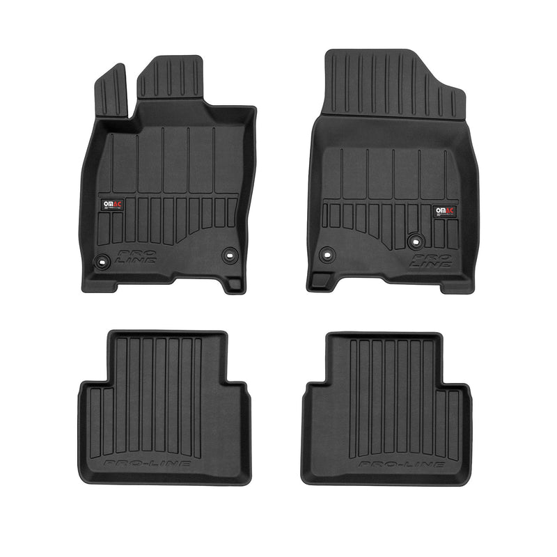 2016-2021 Honda Civic Hatchback Premium Floor Mats Liners Full Set All Weather Heavy Duty