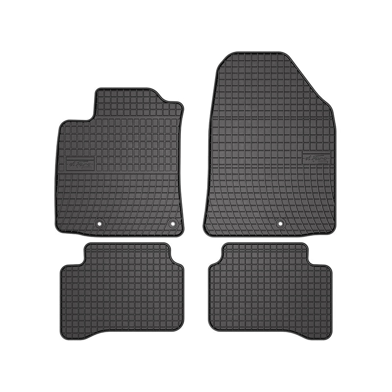 2017-2022 Hyundai Ioniq Floor Mats Liners Full Set All Weather Rubber Black