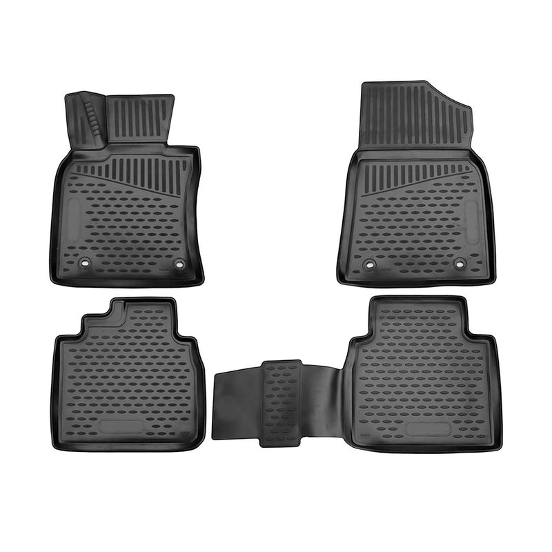 2019-2024 Lexus ES 350 Floor Mats Liners Full Set All Weather Black