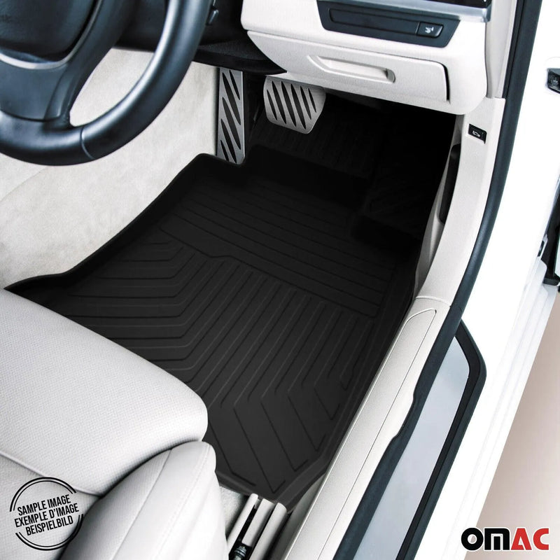 2010-2020 VW Amarok Floor Mats Liners Full Set All Weather Black