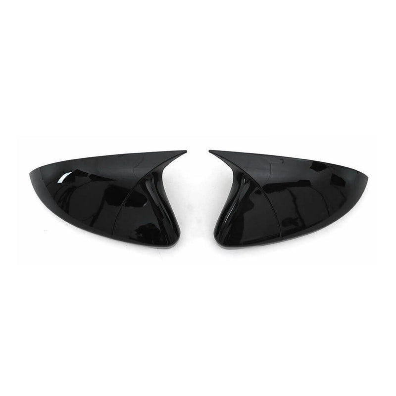 2015-2021 VW Golf Mk7 Side Mirror Cover Caps Piano Black 2 Pcs