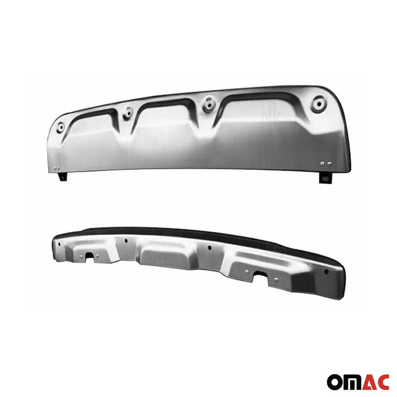 2012-2016 Honda CR-V Rear Trunk Molding Trim Stainless Steel Silver 2 Pcs