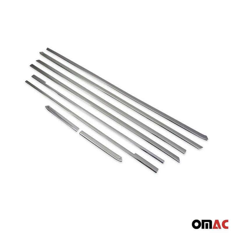 Window Molding Trim Streamer for Mercedes Metris 2016-2024 Stainless Steel 8x - OMAC USA