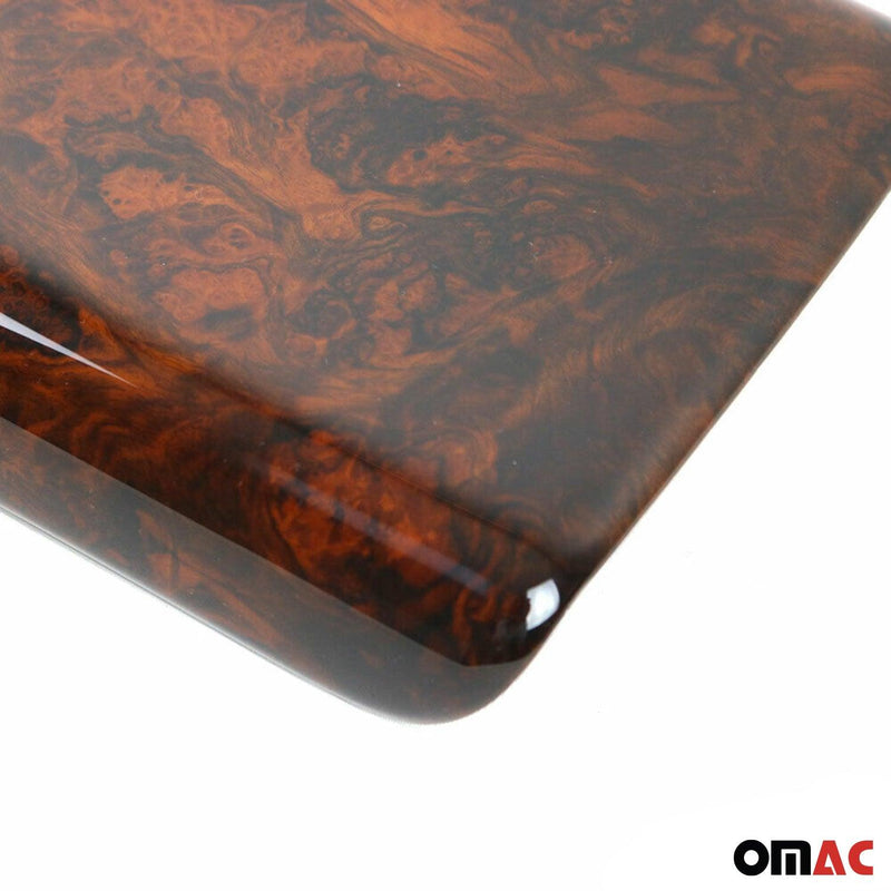 Armrest Box Lid Cover for Mercedes M ML Class W163 1997-2001 Wood Walnut 1Pc - OMAC USA