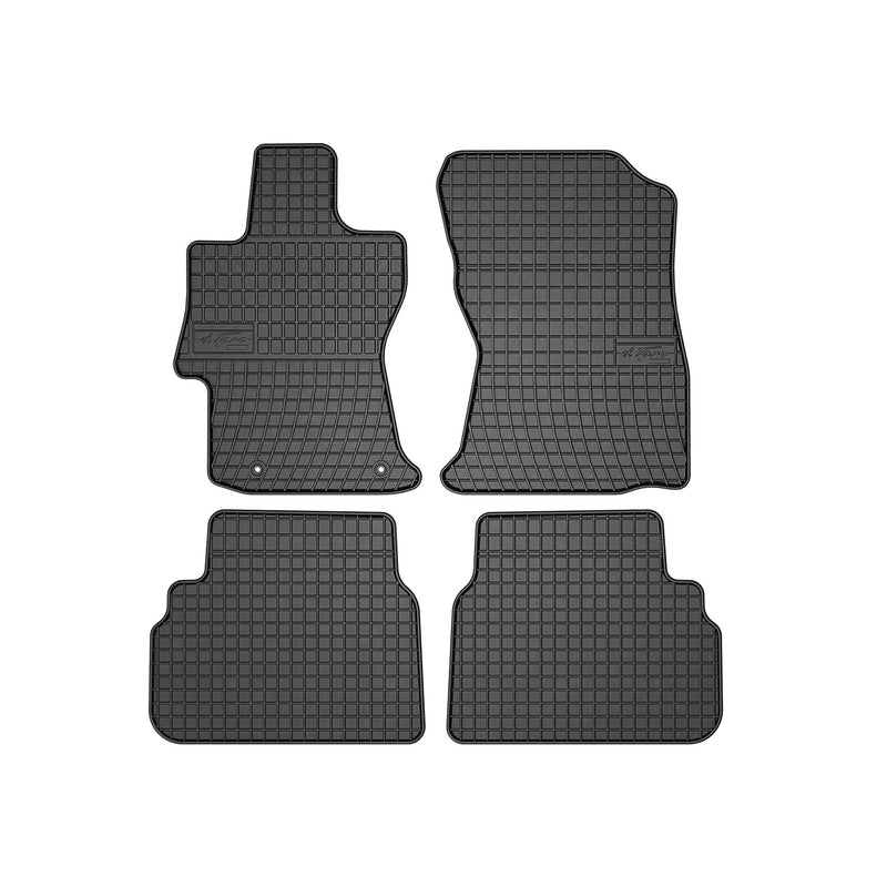 2017-2023 Subaru Impreza Floor Mats Liners Full Set All Weather Rubber Black