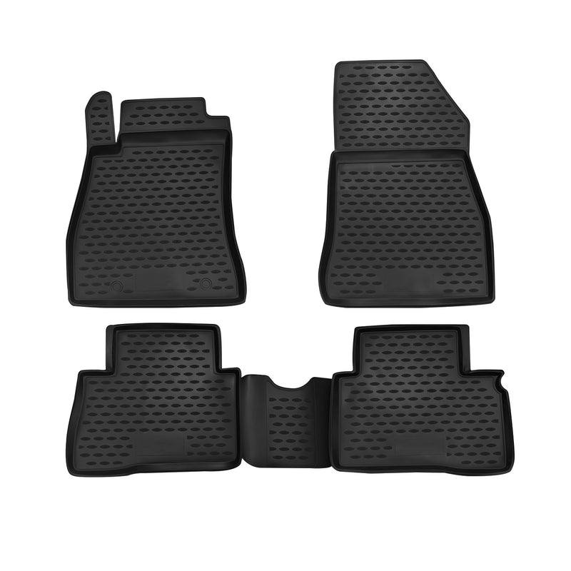 2011-2017 Nissan Juke Floor Mats Liners Full Set All Weather Black