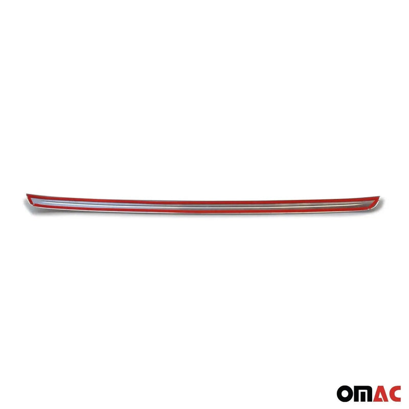 Rear Trunk Lid Molding Trim for Kia Sportage 2011-2016 Steel Brushed 1Pc - OMAC USA