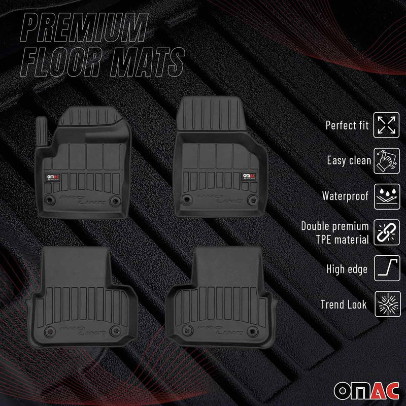 2015-2024 Land Rover Discovery Sport Premium Floor Mats Liners Full Set All Weather Heavy Duty