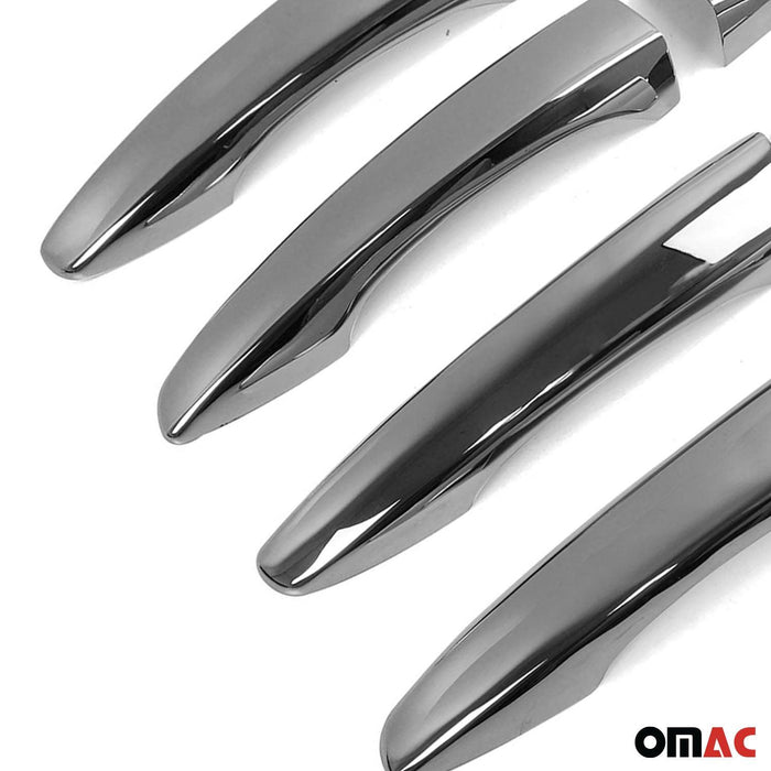 Car Door Handle Cover Protector for Citroen C3 Aircross 2017-2024 Steel 8 Pcs