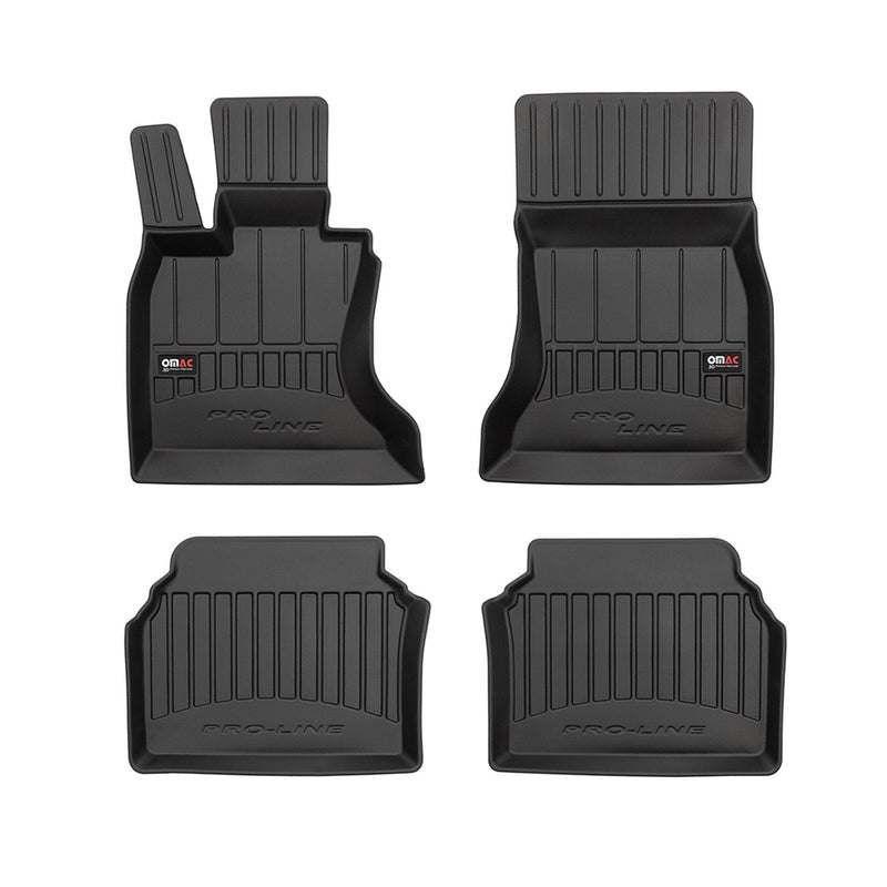 2010-2017 BMW 5 Series GT F07 2WD Premium Floor Mats Liners Full Set All Weather Heavy Duty Black