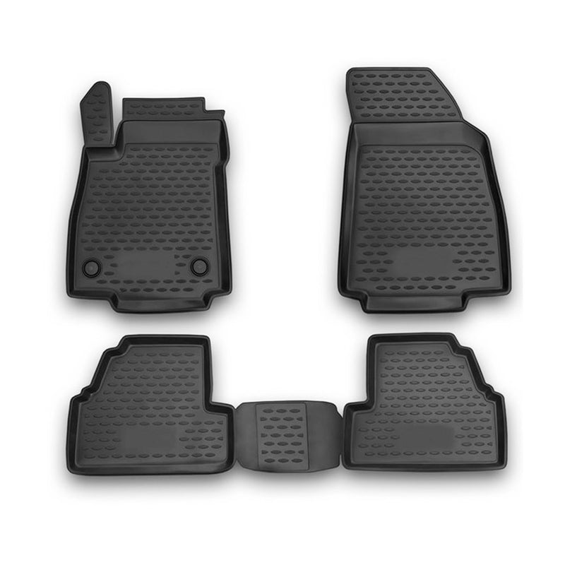 2017-2022 Chevrolet Trax Floor Mats Liners Full Set All Weather Black