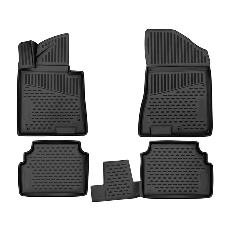 2021-2024 Kia K5 Floor Mats Liners Full Set All Weather Black