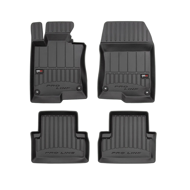 2008-2012 Honda Accord Premium Floor Mats Liners Full Set All Weather Heavy Duty