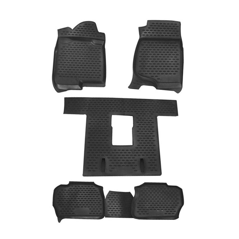 2007-2014 Cadillac Escalade ESV Floor Mats Liners Full Set All Weather Black