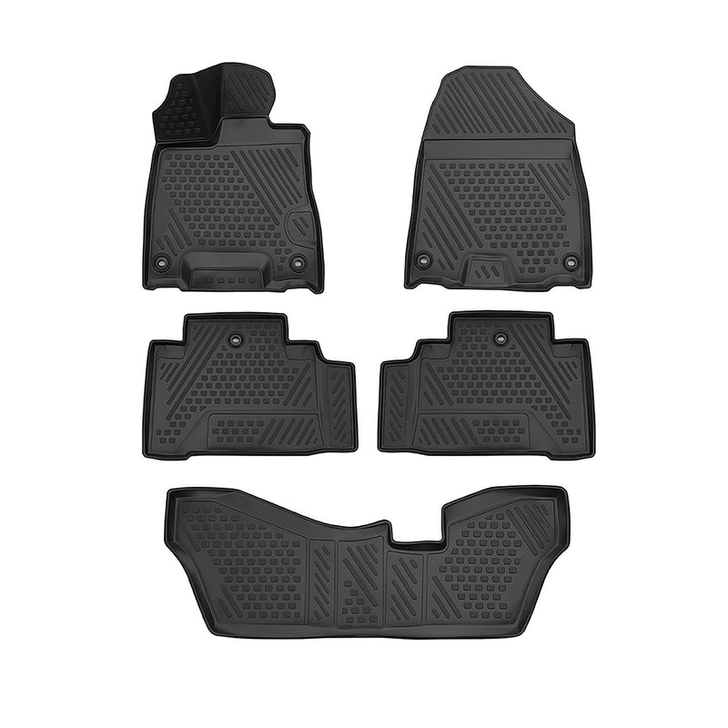 2014-2020 Acura MDX Floor Mats Liners Full Set All Weather Black