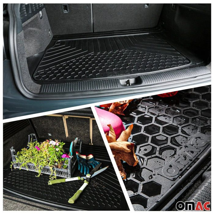 Waterproof Rubber 3D Molded Fit Floor Mats & Cargo Liner Protection SET