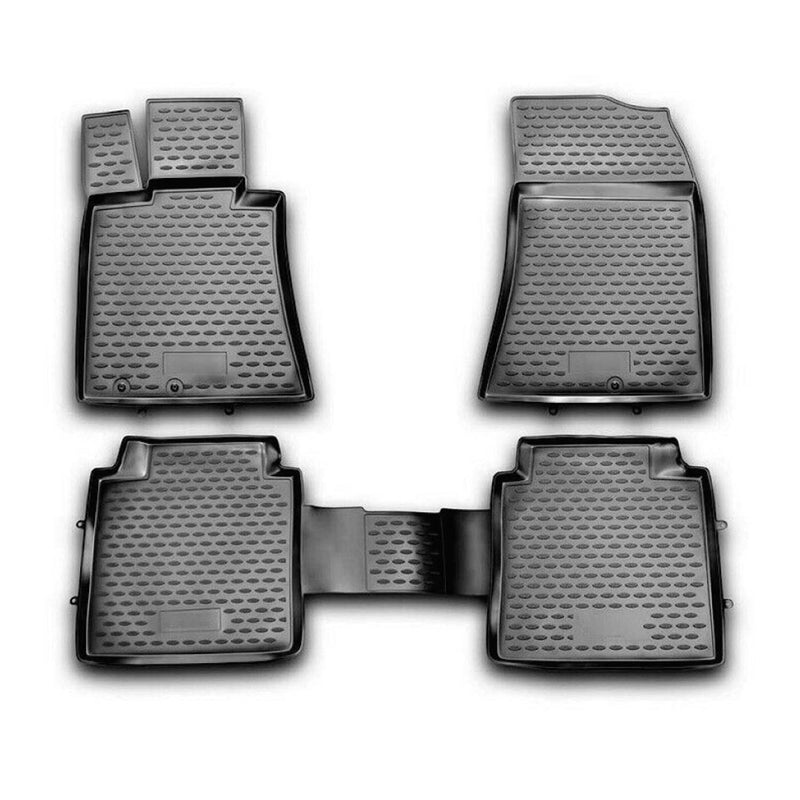 2015-2017 Kia K900 Floor Mats Liners Full Set All Weather Black