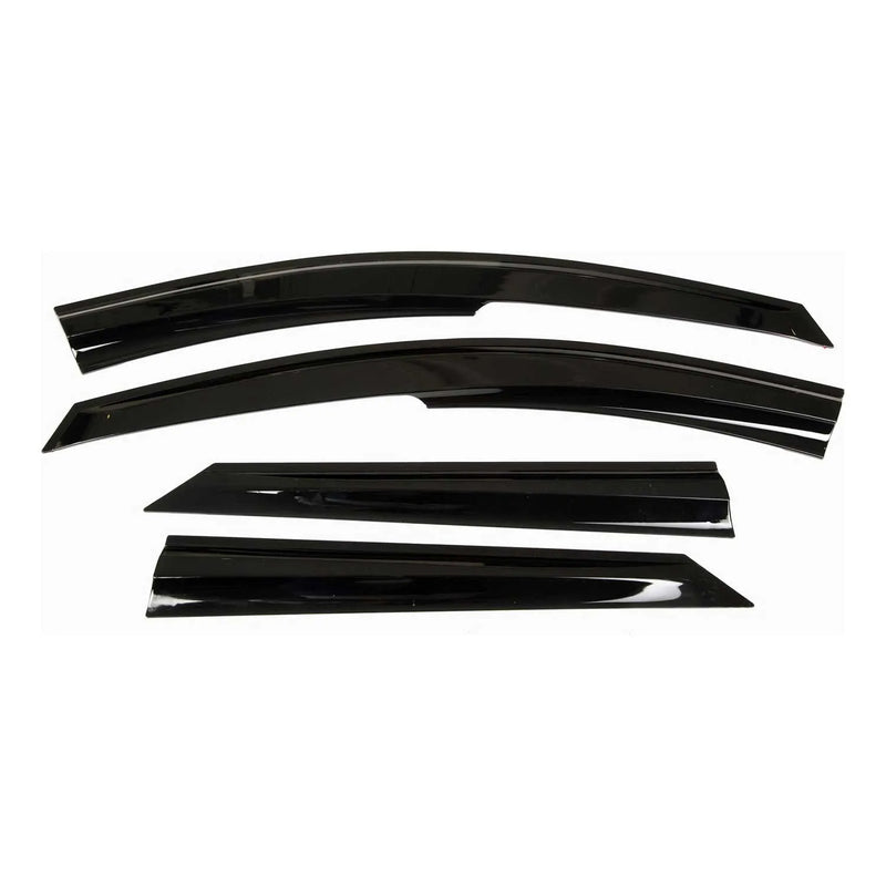 2001-2005 Honda Civic Sedan Window Visor Vent Rain Deflector 4Pcs Smoke