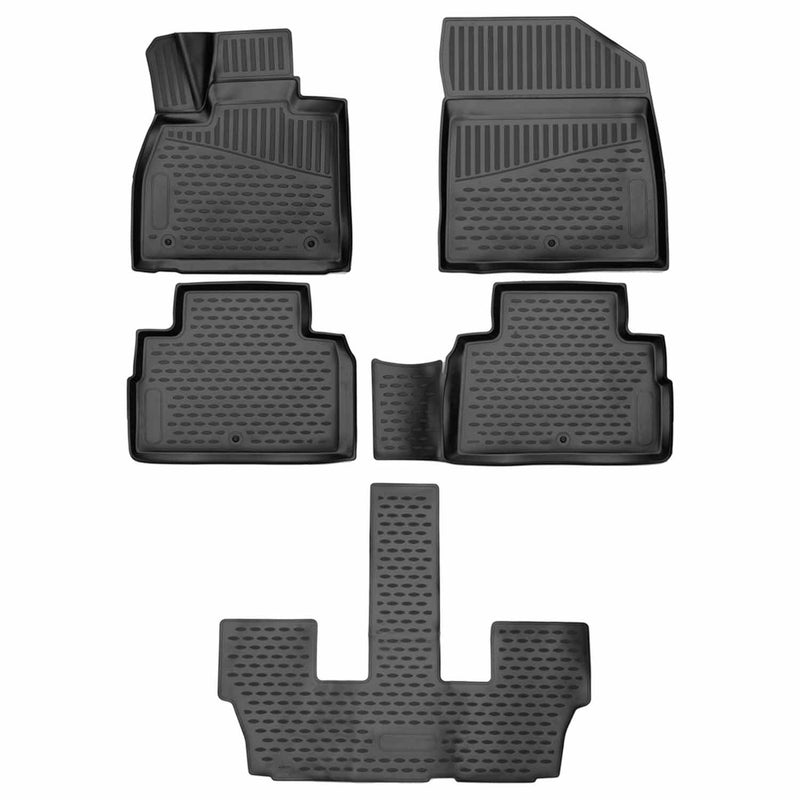 2020-2024 Hyundai Palisade Floor Mats Liners Full Set All Weather 7 Seats