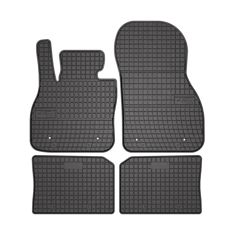 2011-2016 Mini Countryman R60 Floor Mats Liners Full Set All Weather Rubber Black