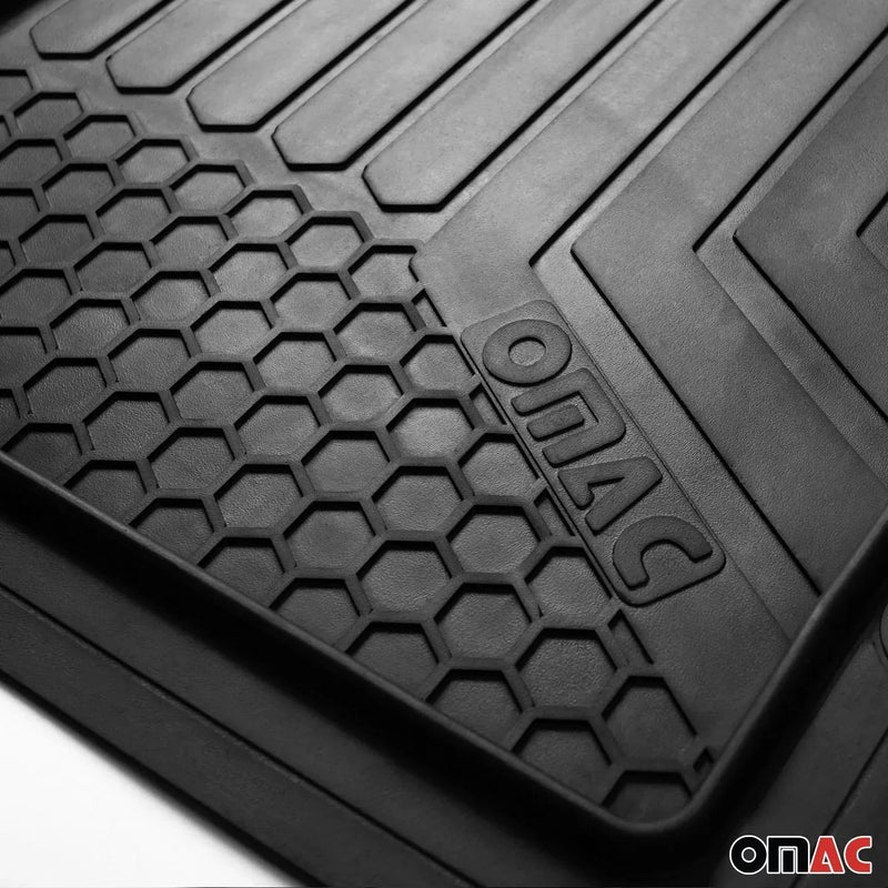 Semi-Custom fit Floor Mats Liner All Weather for Audi 3D Black Waterproof 5Pcs