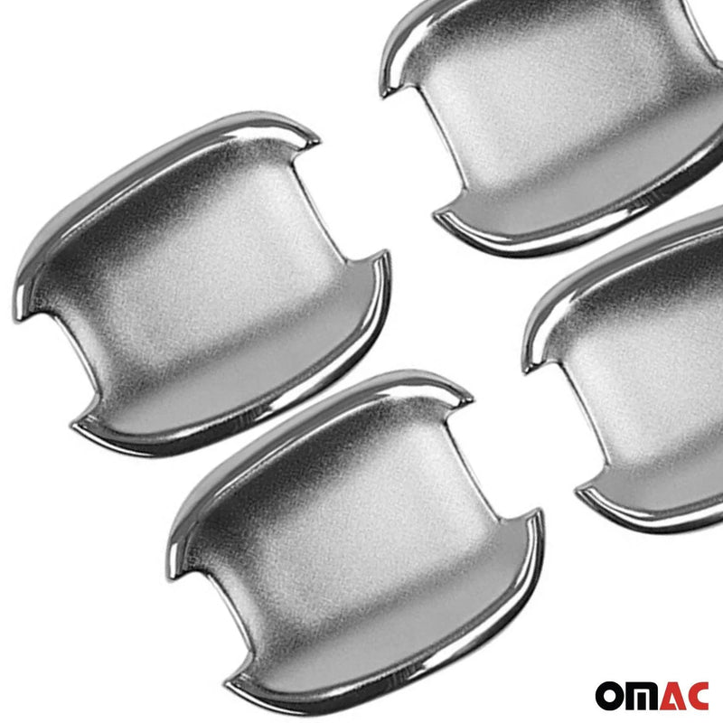 2007-2010 Chevrolet Aveo Car Door Handle Bowl Cover Protector Silver Chrome