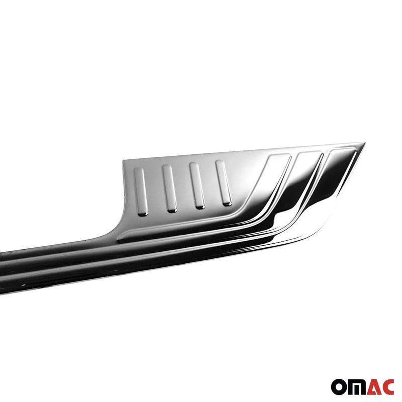 Trunk Sill Cover Bumper Guard Protector for Mercedes Metris 2016-2024 Steel Dark - OMAC USA