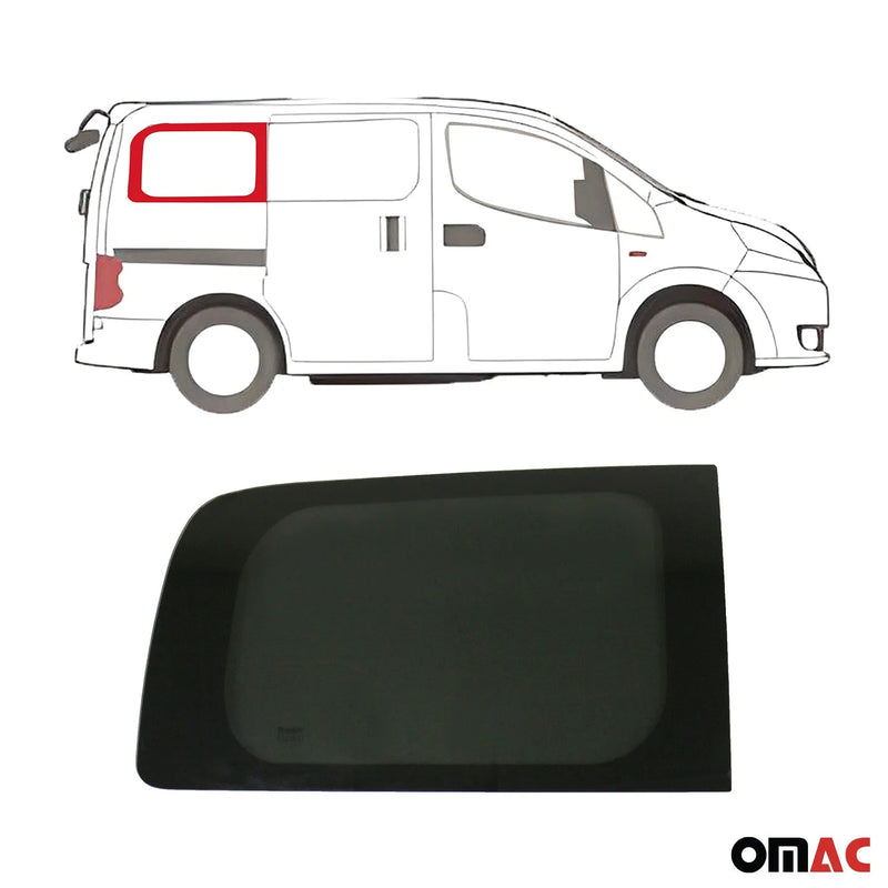 Window Glass for Chevrolet City Express 2015-2018 Rear Right Side L1 Short