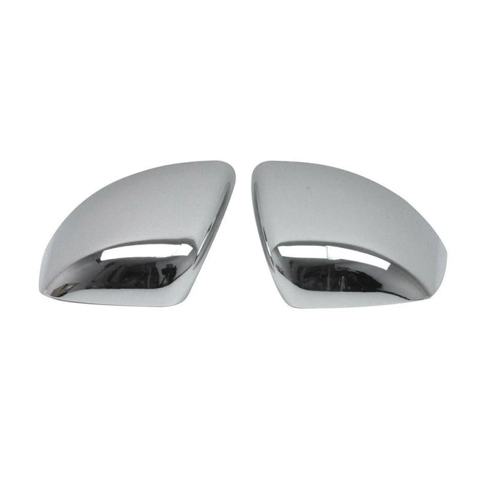 Side Mirror Cover Caps Fits Ford Transit Connect 2014-2019 Chrome Silver 2 Pcs