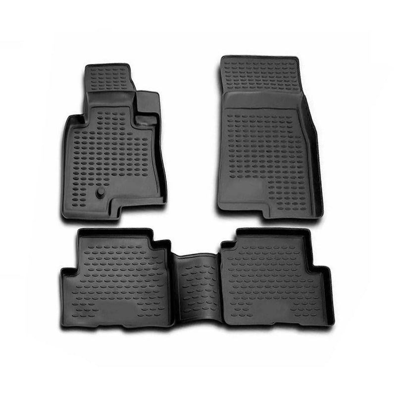 1999-2006 Mitsubishi Montero Floor Mats Liners Full Set All Weather Black