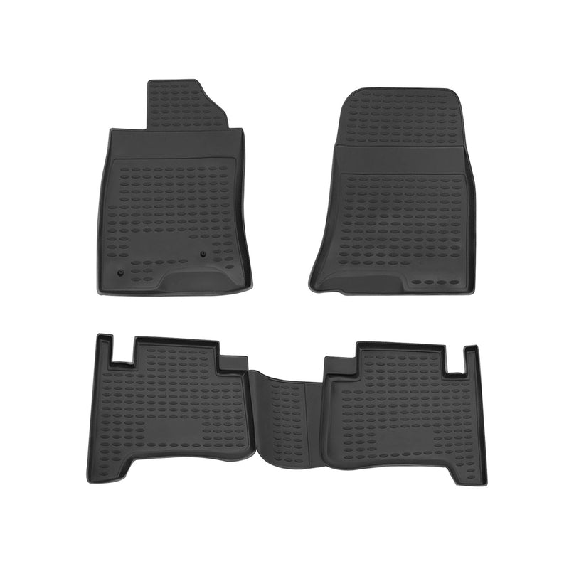 2003-2009 Lexus GX 470 Floor Mats Liners Full Set All Weather Black