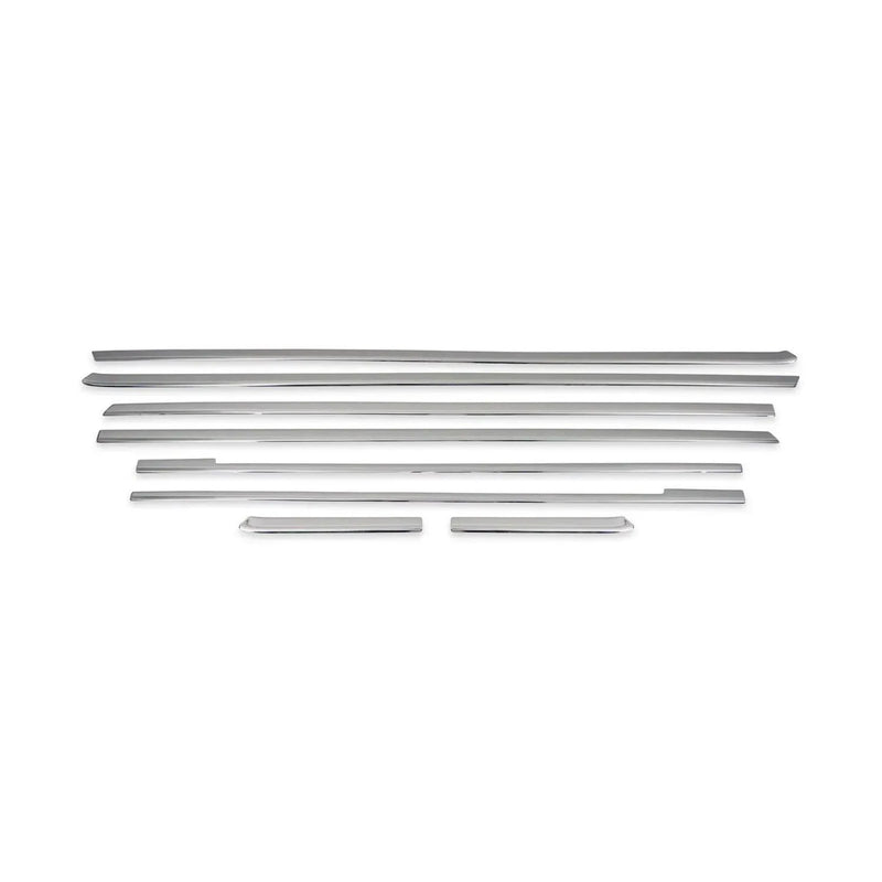 Window Molding Trim Streamer for Mercedes Metris 2016-2024 Stainless Steel 8x - OMAC USA