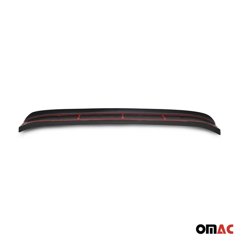 2012-2015 Honda Civic Rear Bumper Sill Cover Protector Guard ABS Black 1Pc